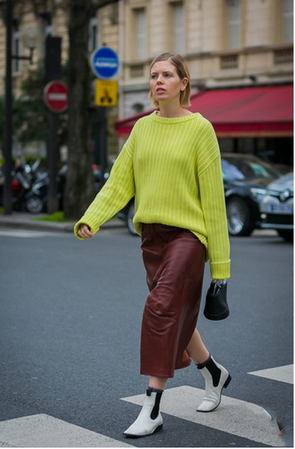 秋日服装流行趋势示范 三款毛衣让你时髦又温暖