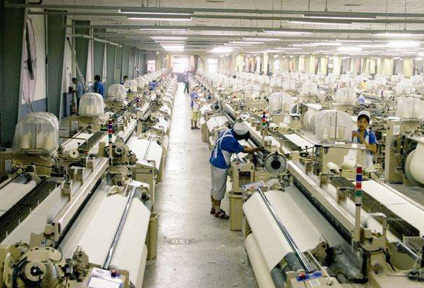 江苏沛县大力推广高效节能纺织设备